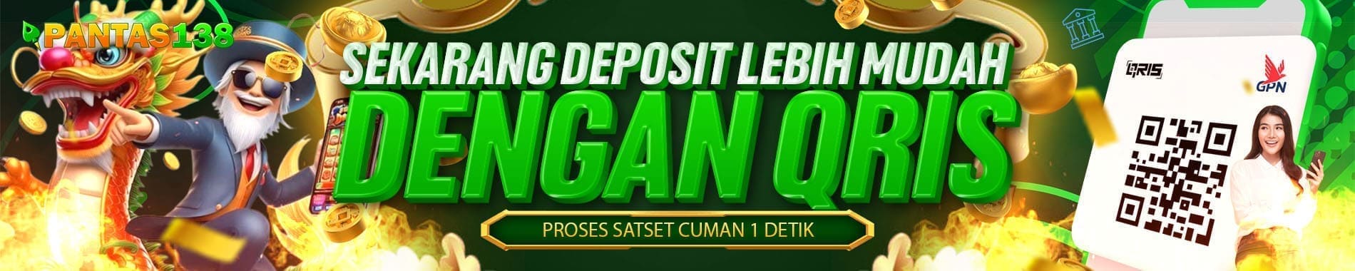 Deposit Lebih Mudah Dengan QRIS