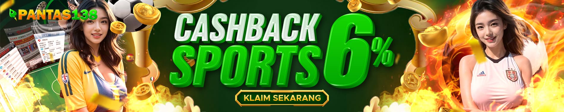 Bonus Cashback Sportsbook 6%